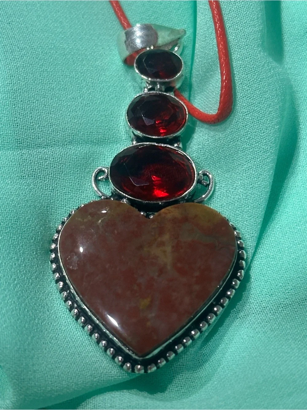 925 Sterling Silver stylish heart